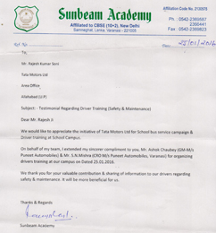 Sunbeam Academy Testimonial